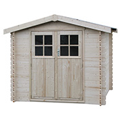 abri de jardin en bois flodange - decor et jardin